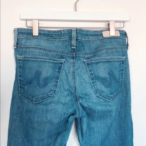 AG lighter wash Super Skinny Jean